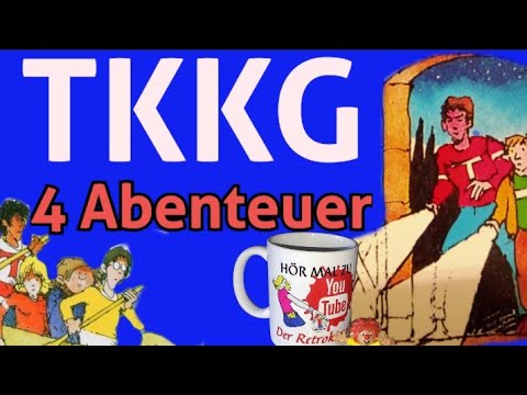 TKKG 4 x Abenteuer   #krimihörspiel  #tkkg  #80er  #cassetten #retro