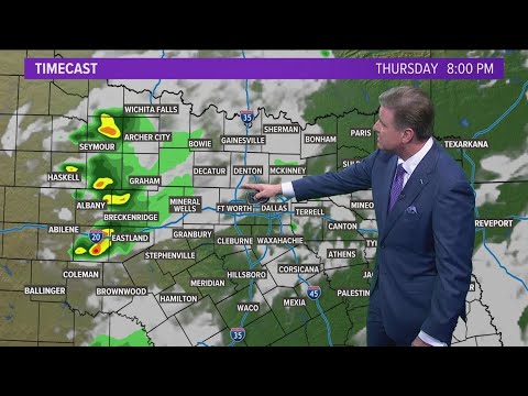 DFW Weather: Latest timeline for the next rain, storm chances