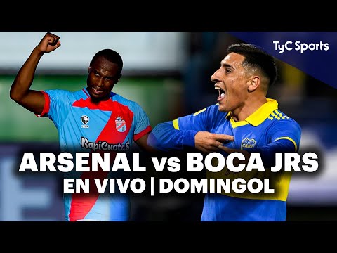 ARSENAL vs BOCA JRS  EN VIVO en TyC Sports | Domingol