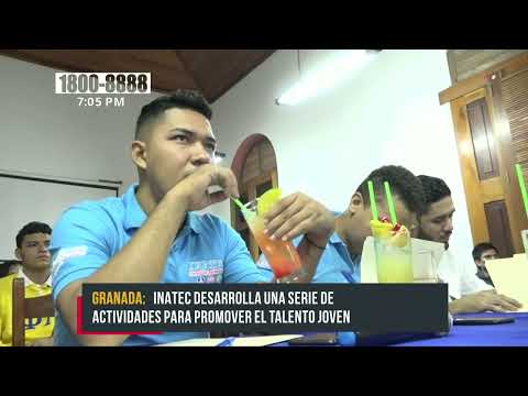 Estudiantes del Tecnológico de Granada se lucen en concurso de Bartender y Barismo - Nicaragua