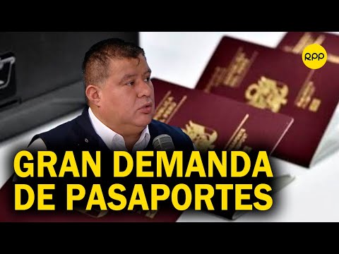 Migraciones asegura que hay una gran demanda de pasaportes por viajes de fin de año