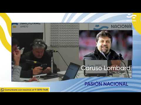Ricardo Caruso Lombardi: Estoy prohibido en el fútbol argentino
