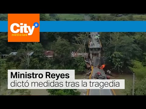 Investigan las causas del colapso del puente El Alambrado entre Quindío y Valle del Cauca | CityTv