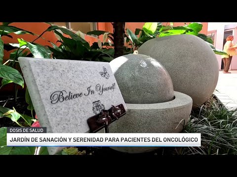 Crean jardín de sanación y serenidad para pacientes del Oncológico