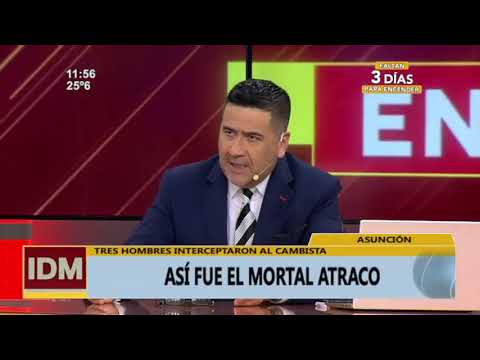 Mortal atraco en Asunción