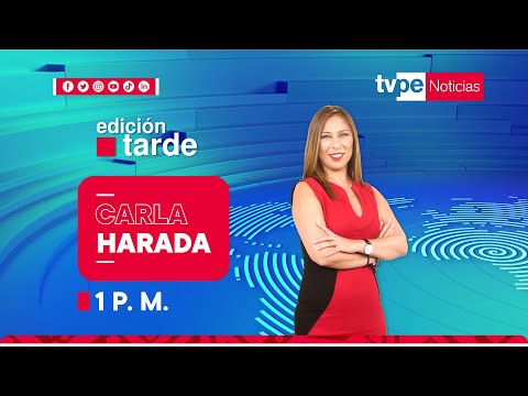 EN VIVO TVPerú Noticias Edición Tarde de hoy viernes 13 de octubre del 2023