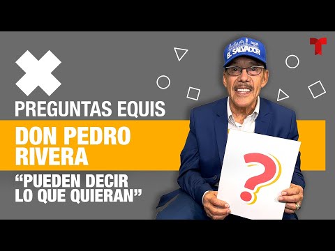 Don Pedro Rivera responde a los que lo critican por tener una novia mucho más joven que él