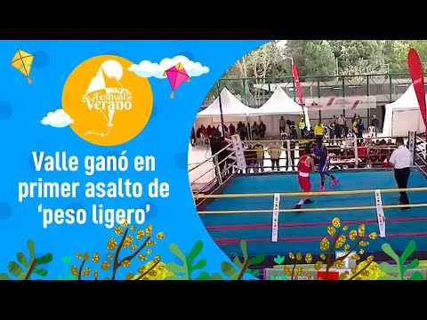 Valle del Cauca ganó en categoría 60 kg de boxeo masculino del Festival de Verano