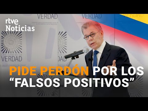 COLOMBIA: Juan Manuel SANTOS pide perdón a las víctimas por los FALSOS POSITIVOS I RTVE Noticias