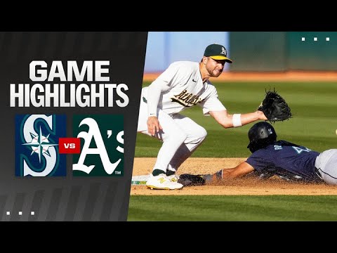 Mariners vs. As Game Highlights (9/2/24) | MLB Highlights