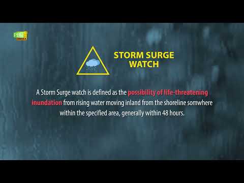 What is a Storm Surge Watch?