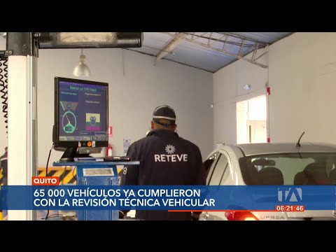 65.000 vehículos en Quito ya realizaron la Revisión Técnica Vehicular