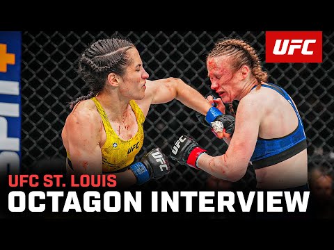 Veronica Hardy Octagon Interview | UFC St. Louis