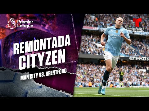 Haaland remonta el marcador - Man. City v. Brentford | Premier League | Telemundo Deportes