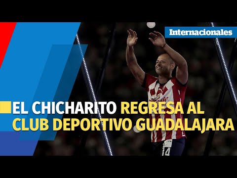 Javier el 'Chicharito' Hernández es presentado como nuevo jugador del Chivas de Guadalajara