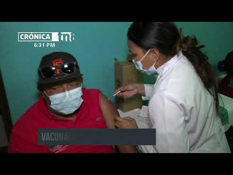 Tipitapa: Continúa jornada de vacunación voluntaria contra el COVID-19 - Nicaragua