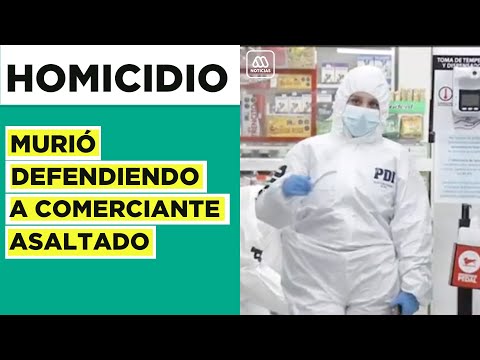 Homicidio conmociona a Puente Alto: Vecino murió intentando repeler asalto a farmacia de barrio