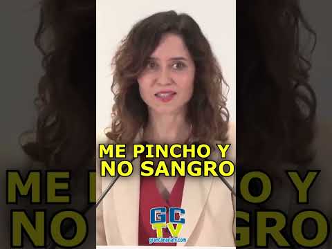 ?Me pincho y no sangro Ayuso defiende a su novio y acusa al Gobierno