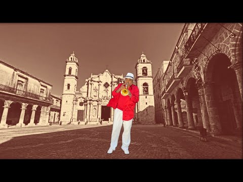 TROMPETA, bocina y talento: cubano INTERPRETA en la Habana Vieja famoso tema de BENNY Moré