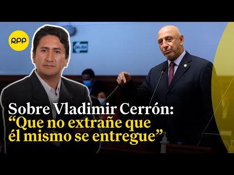 José Cueto ve posible que hayan congresistas que estén ayudando a Vladimir Cerrón
