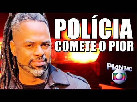 Polícia comete o PI0R: apresentador Manoel Soares, da Globo