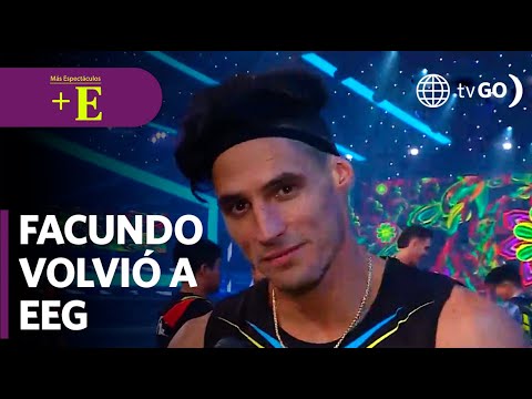 Facundo González regresó a EEG tras lesión | Más Espectáculos (HOY)