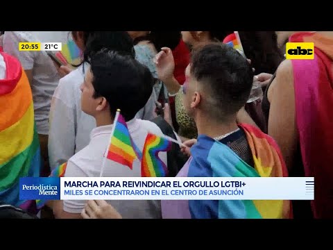Marcha para reivindicar el orgullo LGBTI+