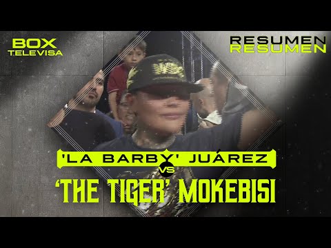 RESUMEN | Mariana ‘La Barby’ Juárez vs Matshidiso 'The Tiger’ Mokebisi | Peso Super Gallo | TUDN
