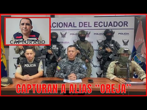 Policía y Fuerzas Armadas capturan a Alias Oreja en el sur de Guayaquil