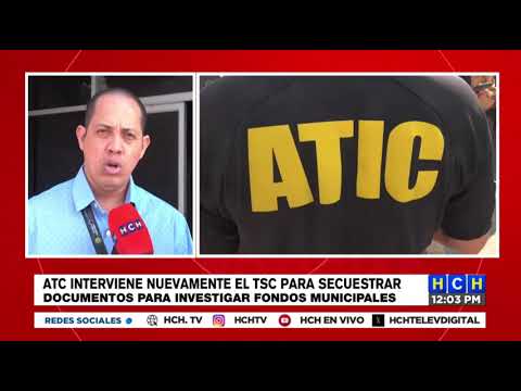 ATIC continúa inspección en Unidad de Municipalidades del TSC, tras denuncia