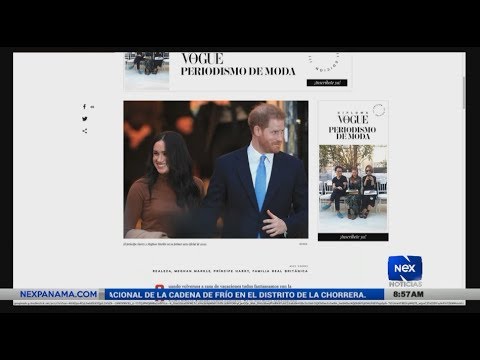 Farándula Nex Noticias: Meghan Markle y el príncipe Harry anuncian que se alejan de la realeza