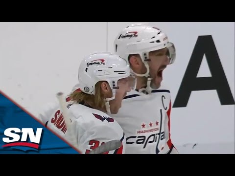 Capitals Alex Ovechkin Smacks The One-Timer From His Sweet Spot For His 11th Goal