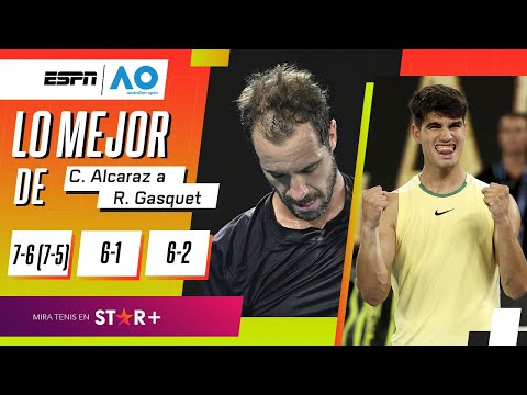 ¡CHARLY ALCARAZ FUE UNA MÁQUINA Y DERROTÓ SIN PROBLEMAS A GASQUET EN LA PRIMERA RONDA! | RESUMEN