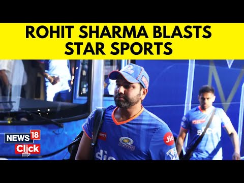 'Despite Asking Star Sports to Not Record my Conversation...':Rohit Sharma Blasts Broadcaster | N18V