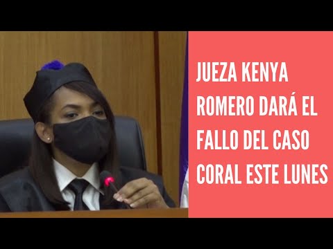 Jueza  Kenya Romero dará fallo caso Coral este  lunes a las 11:00 de la mañana