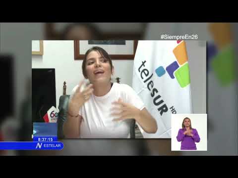 Cuba felicita al Canal Telesur en su aniversario 17