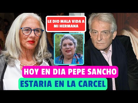 La HERMANA de MARÍA JIMÉNEZ confiesa que PEPE SANCHO la AMENAZØ le dio muy MALA VIDA  a mi HERMANA