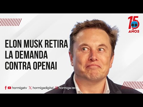 ELON MUSK DESHOJA MARGARITAS POR OPEN AI