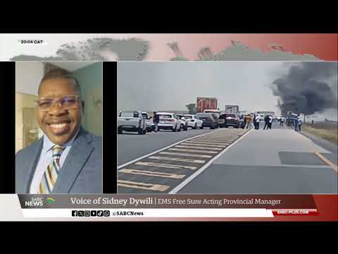 Truck Fire Update | Expert explosives team on the scene - Sidney Dywili