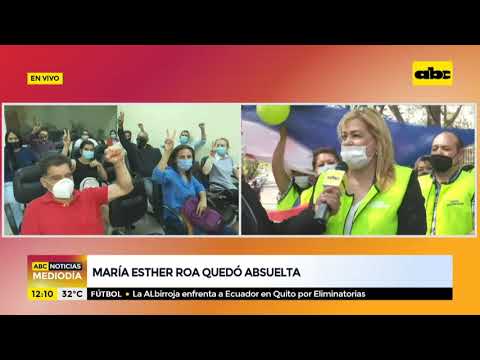 María Esther Roa pide la renuncia de Sandra Quiñónez
