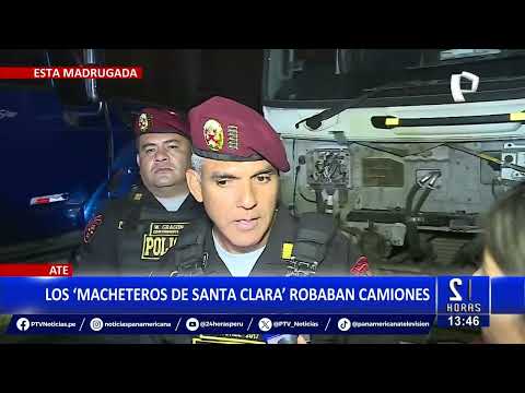 24 HORAS| ATE: 'LOS MACHETEROS DE SANTA CLARA´ ROBABAN CAMIONES