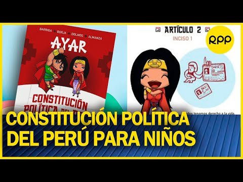 ¿Cómo enseñar la Constitución Política del Perú a los niños de manera lúdica?