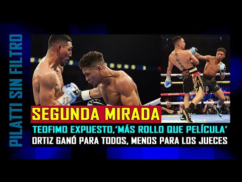 Limitado y sin recursos: Teofimo Lopez gana con ayuda de los jueces