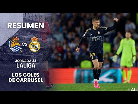 ¡Arda Guler no desperdició la oportunidad de Ancelotti! - Gol del Real Sociedad 0-1 Real Madrid