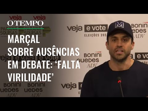 Pablo Marçal e Tabata Amaral comentam ausências de Nunes, Boulos e Datena em debate