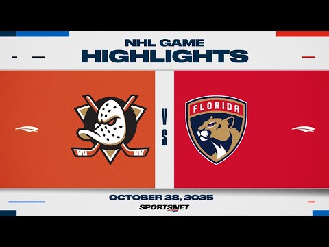 NHL Highlights | Ducks vs. Panthers - October 28, 2025