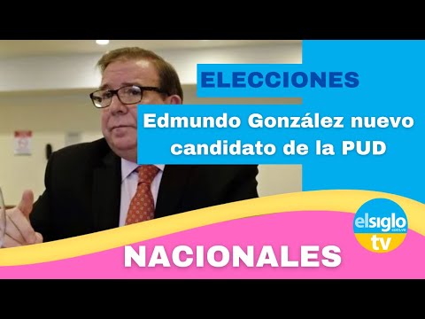 Edmundo González Urrita es el nuevo candidato de la Plataforma Unitaria Democrática