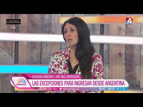 Buen Día  - Las excepciones para ingresar desde Argentina
