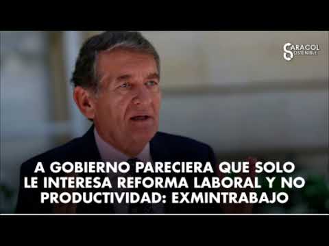 A Gobierno pareciera que solo le interesa reforma laboral y no productividad: ExminTrabajo