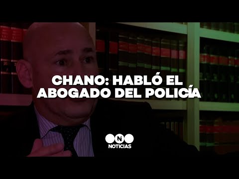CASO CHANO: HABLÓ el ABOGADO del POLICÍA que le DISPARÓ - Telefe Noticias